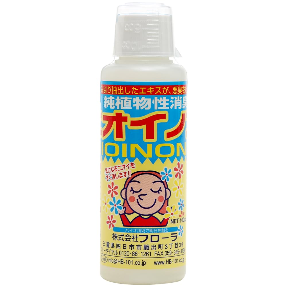 Amazon.co.jp: フローラ(Flora) 植物性消臭液 ニオイノンノ 100cc 原液