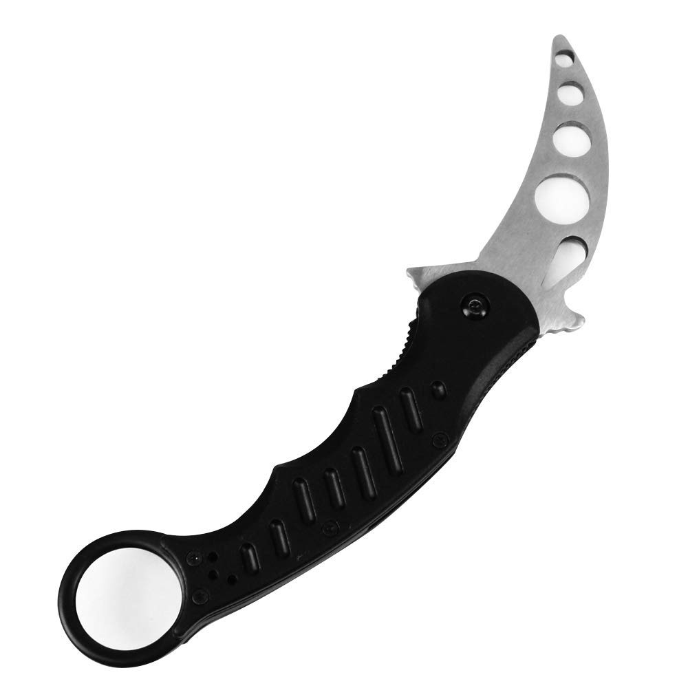 Amazon | (エイベクト) 刃無し カランビット ナイフ 工学グリップ