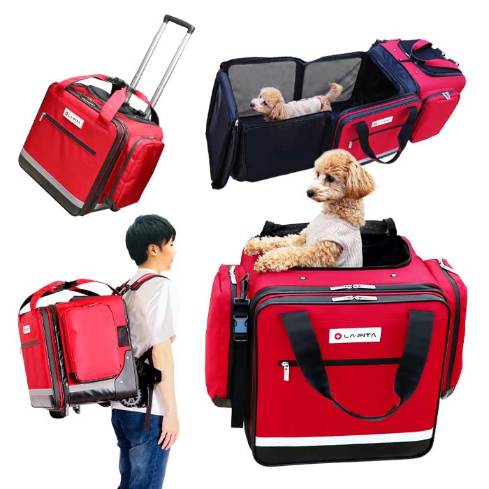 LA・PITA キューブRoom ペットキャリーリュック ケージ