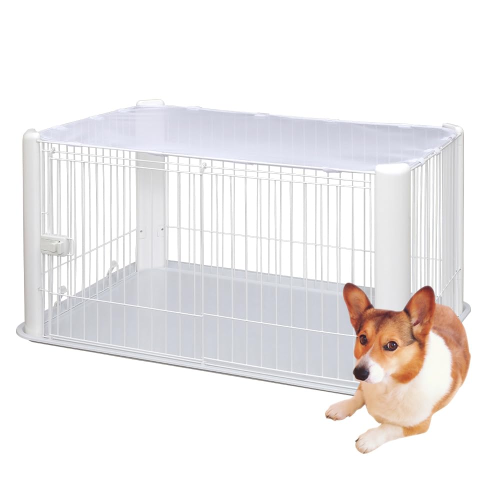 Petmate 中型犬用ケージ 200M ホワイト／ベージュ Amazon | アイリス