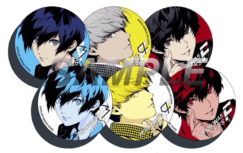 Amazon.co.jp: ペルソナ FiFSイラスト展＋ トレーディング缶バッジ2