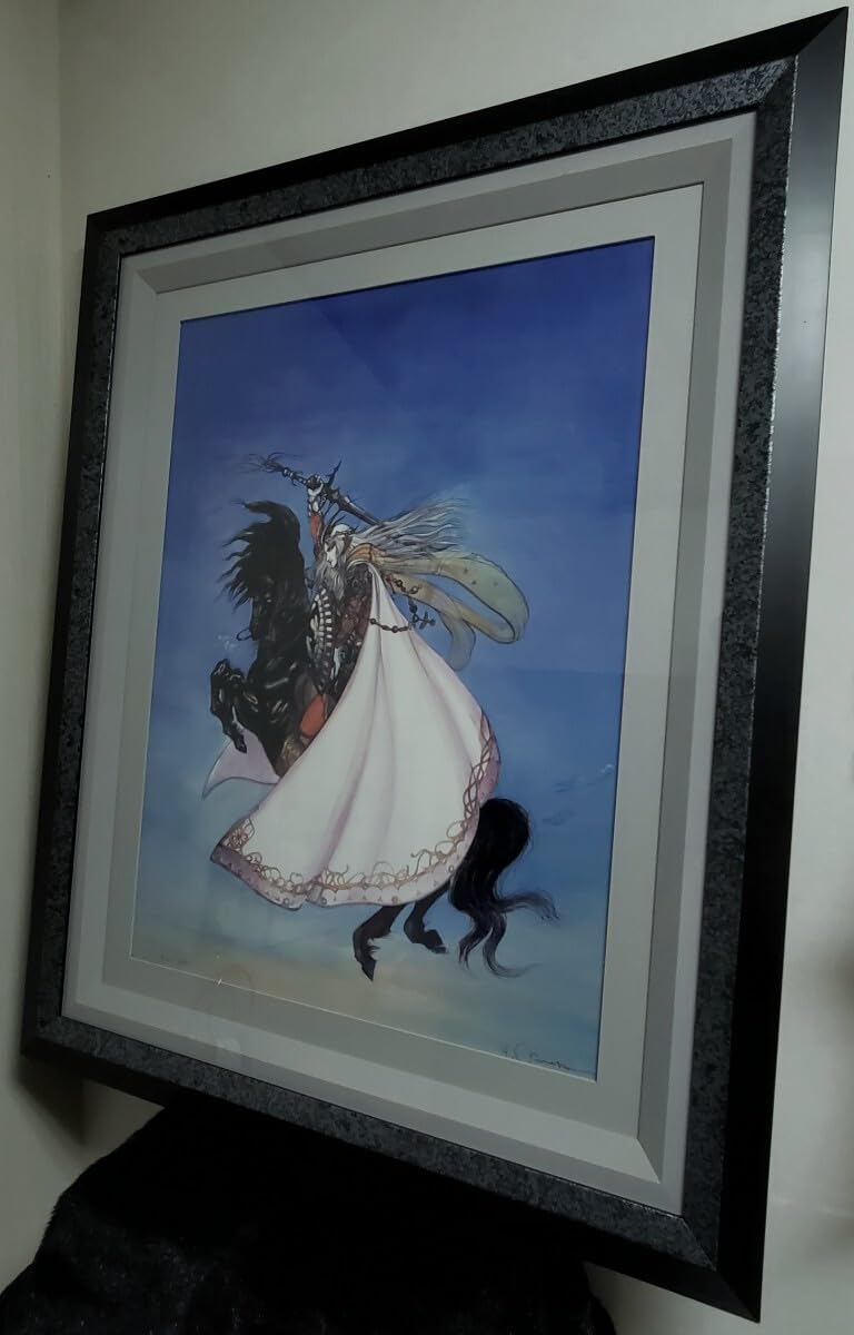 ホノジロトヲジ 夜螺細 版画 アールビバン ホノジロトヲジ 夜螺細 版画