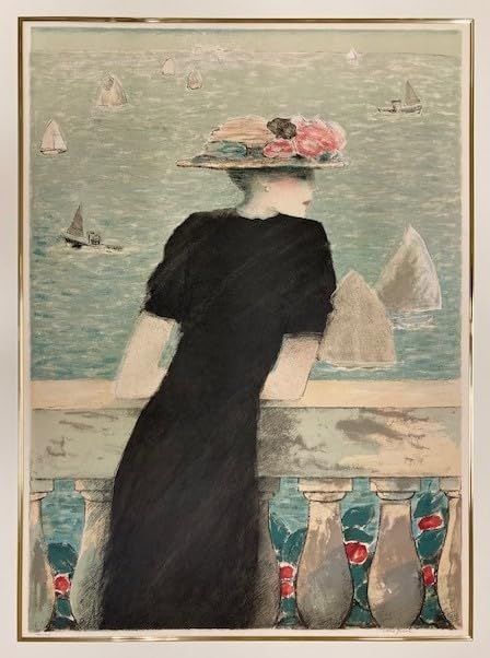 カシニョール Cassigneul タイトル不明 リトグラフ カシニョール