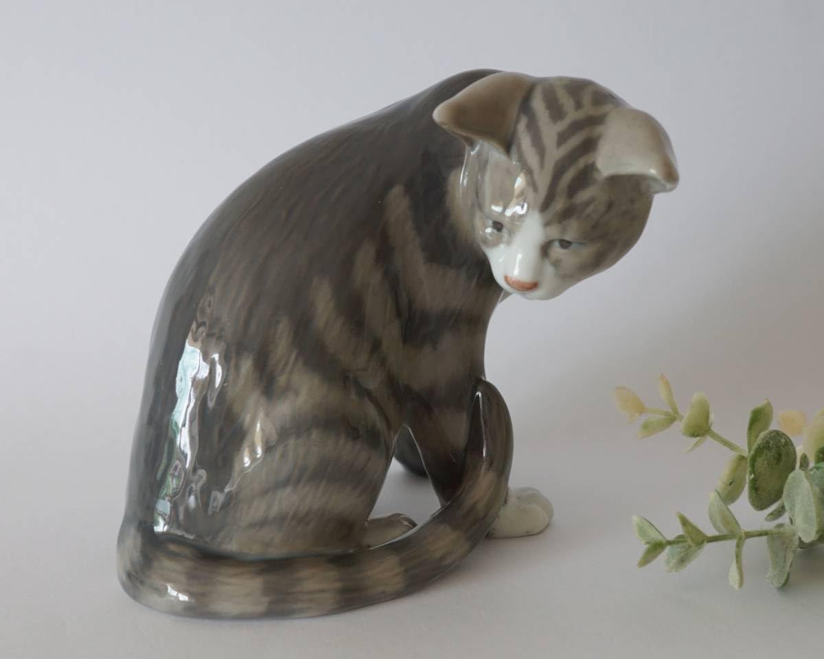 ローヤルコペンハーゲン、ババリエ他猫物置外国製11点 ローヤル