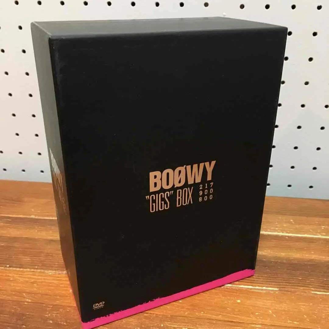 BOØWY GIGS BOX DVD 限定盤, ライブ盤, ボックスコレクション GIGS”BOX