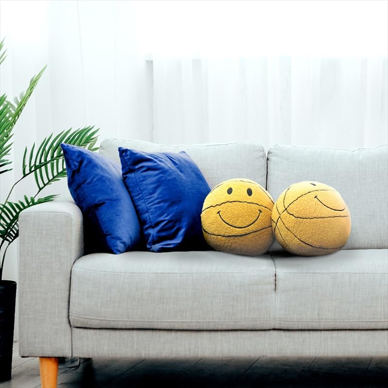 ロンハーマン クッション スマイル ニコちゃん 黄色 スマイル