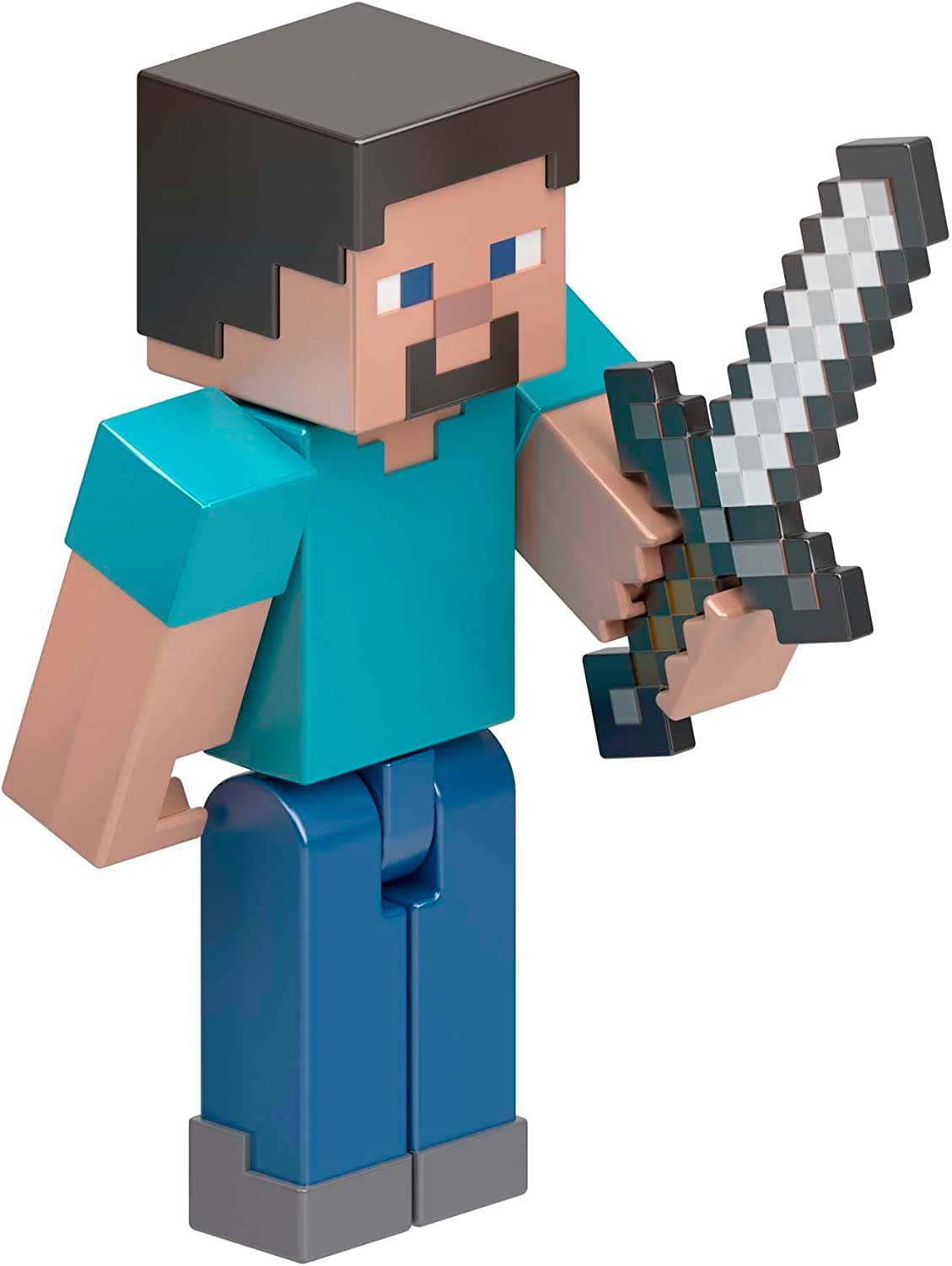 Amazon | Mattel マインクラフト スティーブ フィギュア アクセサリー