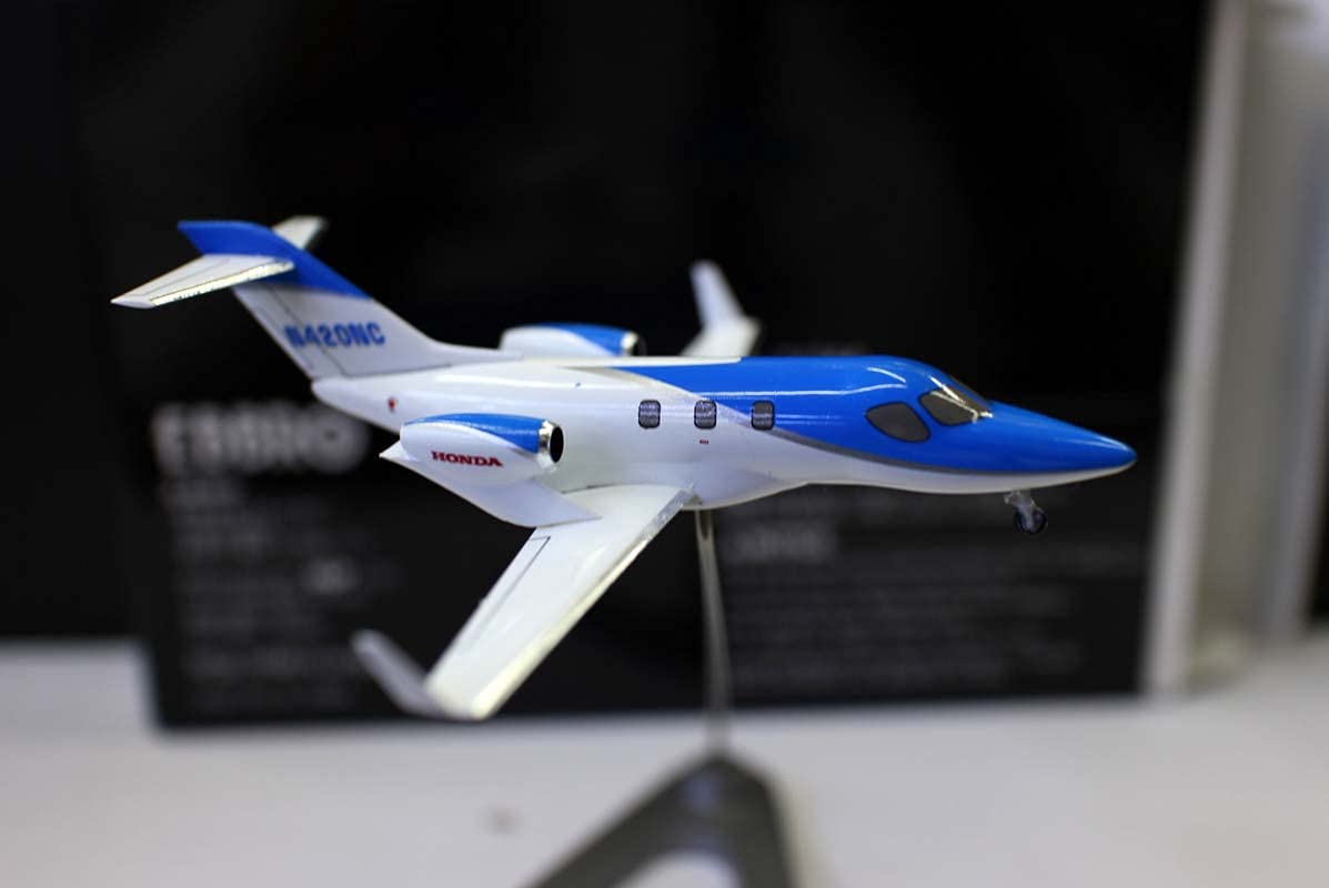 新品・訳あり】1:72 ホンダジェット HondaJet ブルー/ホワイト 新型
