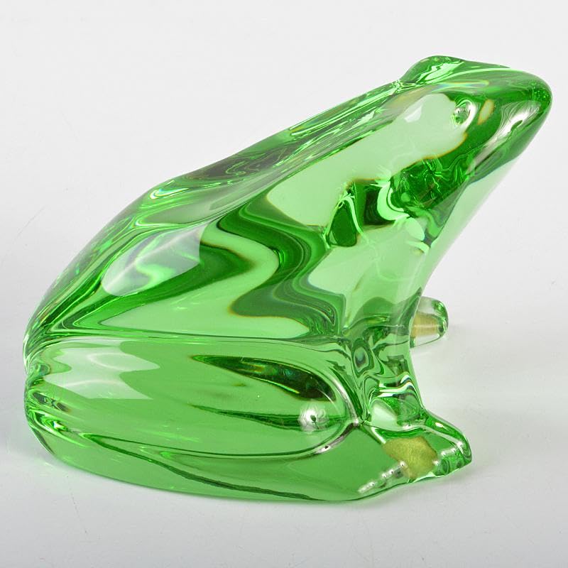 Amazon.co.jp: Baccarat バカラ カエル 置物 ペーパーウェイト Y R6977