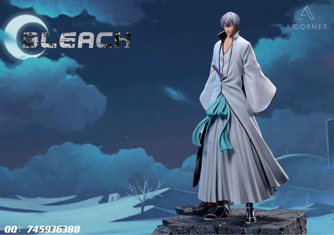 BLEACH 市丸ギン ガレージキット ガレキ スタチュー①④ Amazon.co.jp