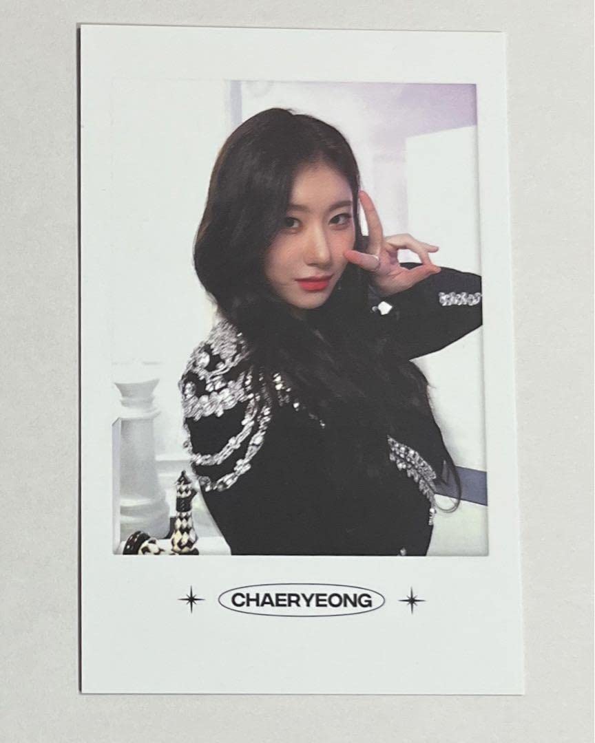 itzy チェリョン チェキ ポラ 直筆サイン 当選 特典 makestar