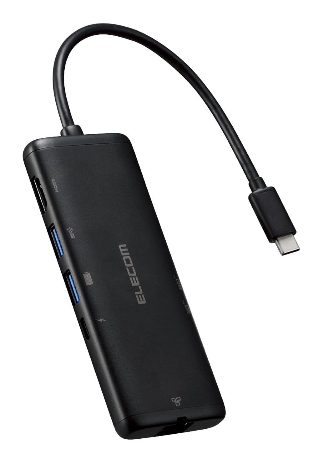 Amazon.co.jp: エレコム USB-C ハブ ドッキングステーション 7in1 PD