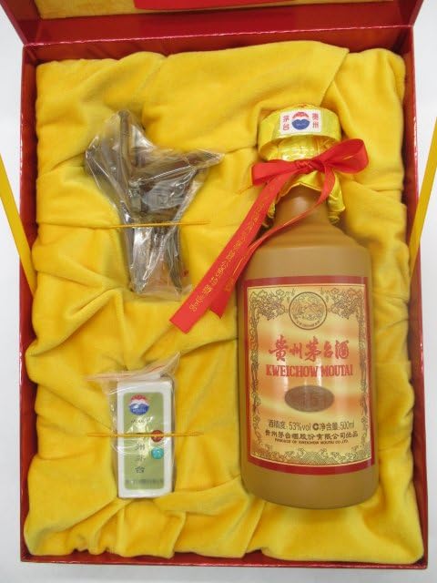Amazon.co.jp: 15年 貴州茅台酒 (まおたいしゅ) 正規輸入品 53度 500ml