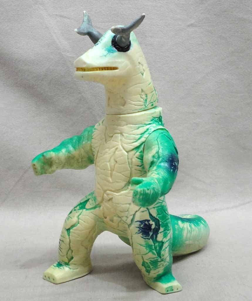 マルサン エレックス 当時物 ウルトラ怪獣シリーズ パチ ソフビ ブルマァク