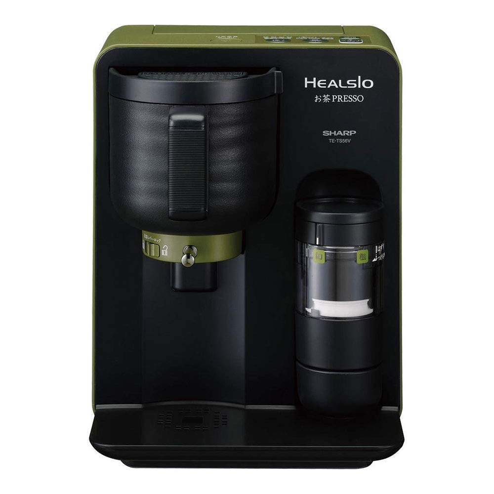 Amazon | SHARP ヘルシオお茶プレッソ グリーン系 湯ざまし機能付き TE