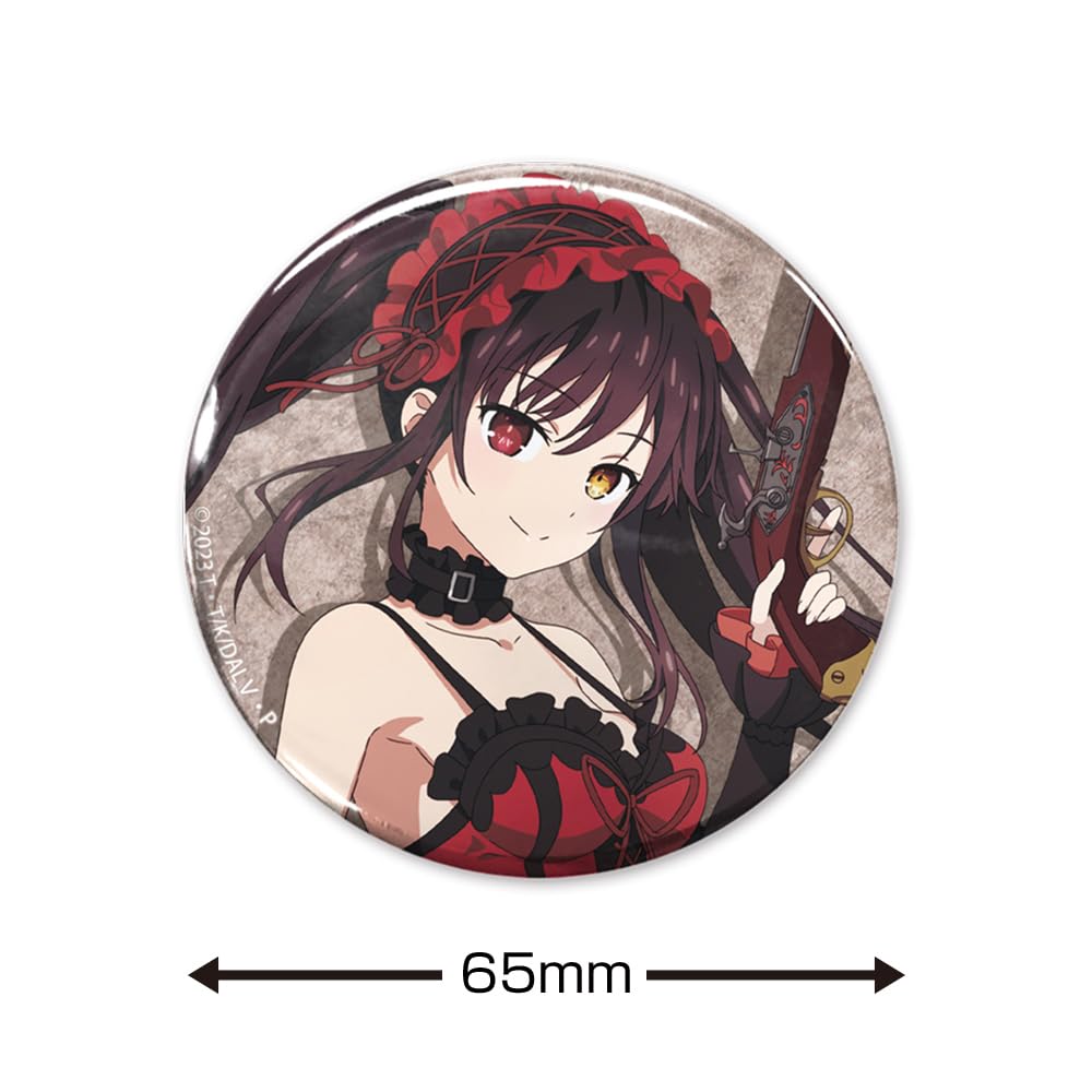 デアラ 缶バッジ 時崎狂三① メモリアルコレクション