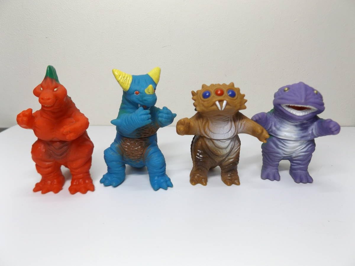 昭和レトロ パチ怪獣 ソフビ 無版権 オリジナル