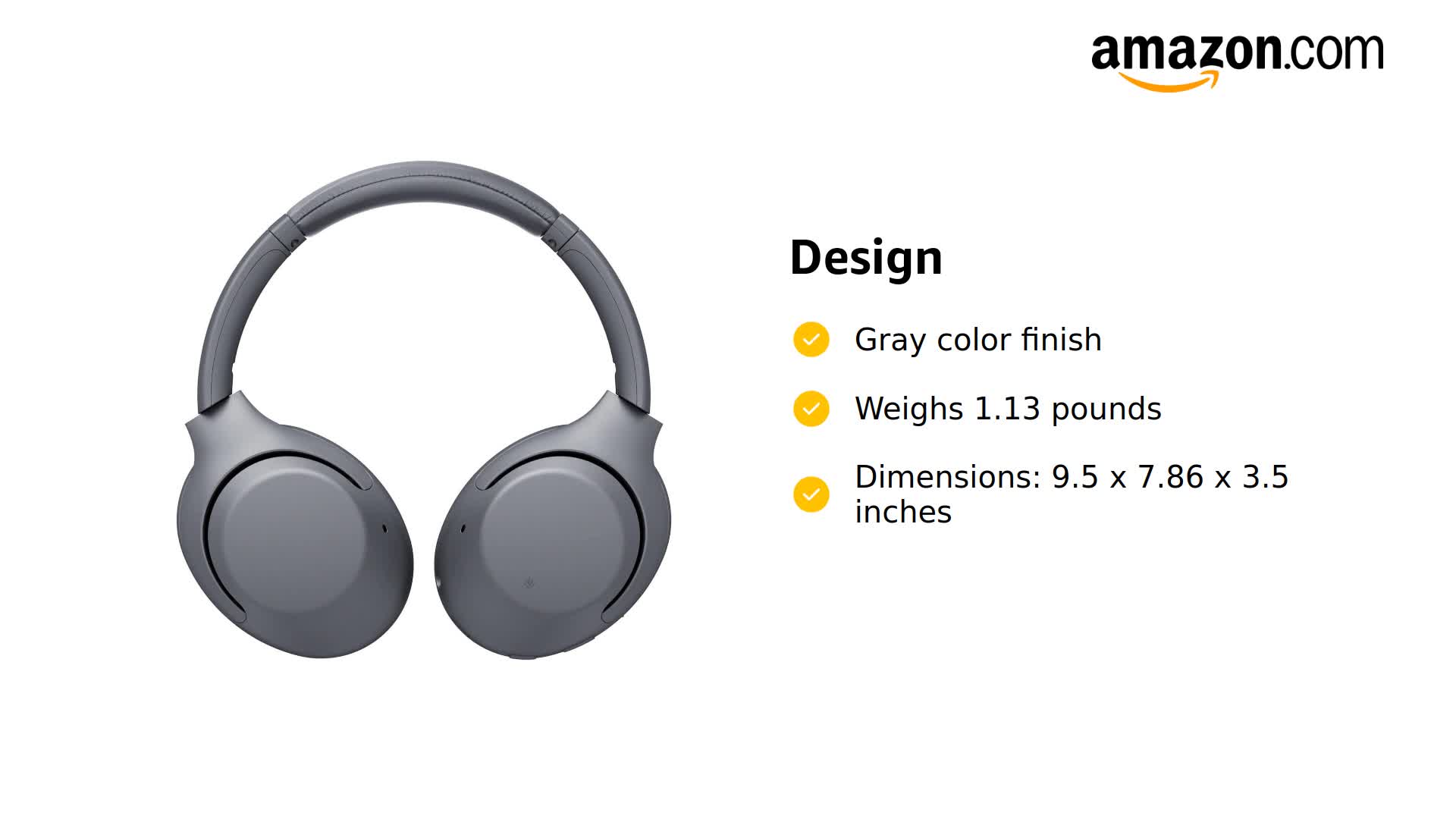 Amazon.com: Sony WH-XB900N Wireless Noise Canceling Extra Bass