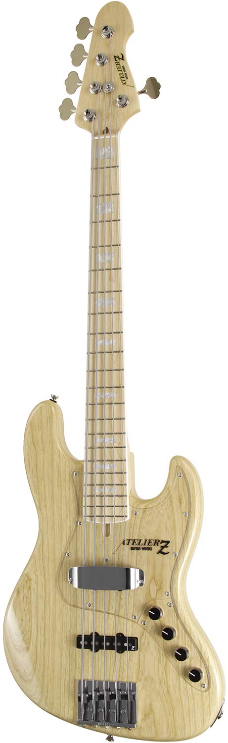 Amazon | ATELIER Z アトリエZ 5弦エレキベース M-265 (NAT) | エレキ