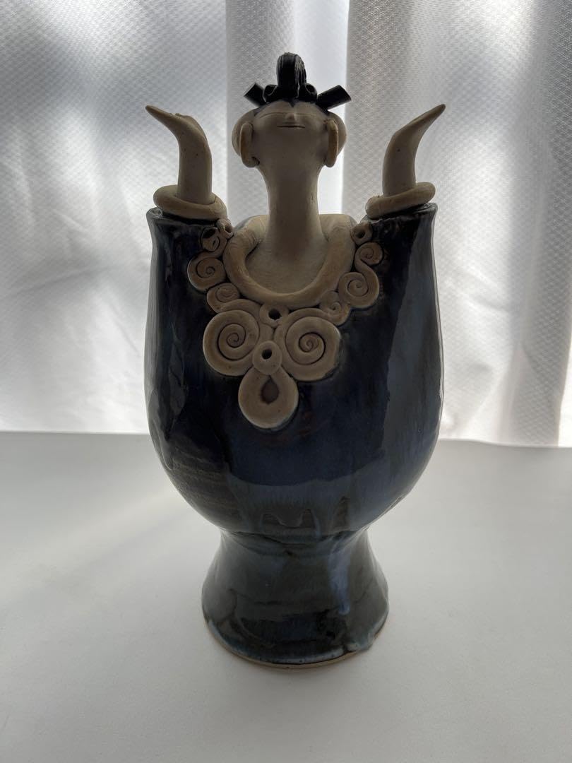 砥部焼 青芳人形 雛人形10体セット 青芳窯 森元青芳 念ずれば花ひらく