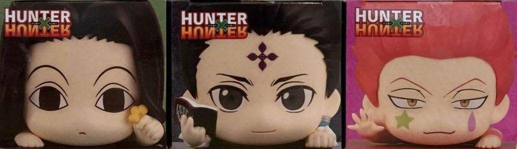 Amazon | ハンターハンター ひっかけフィギュア ヒソカ,イルミ,クロロ