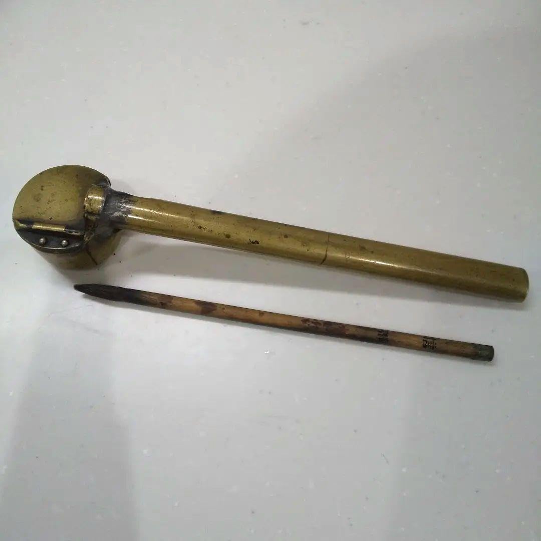 古美術品矢立墨壺入