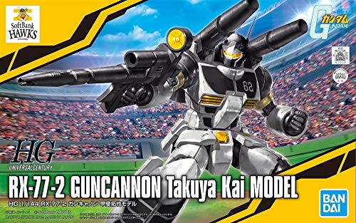 Amazon | HG 1/144 RX-77-2 ガンキャノン 福岡ソフトバンクホークス