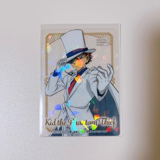 名探偵コナン 中国 怪盗キッド 特典 クリアカード トレカ クリア
