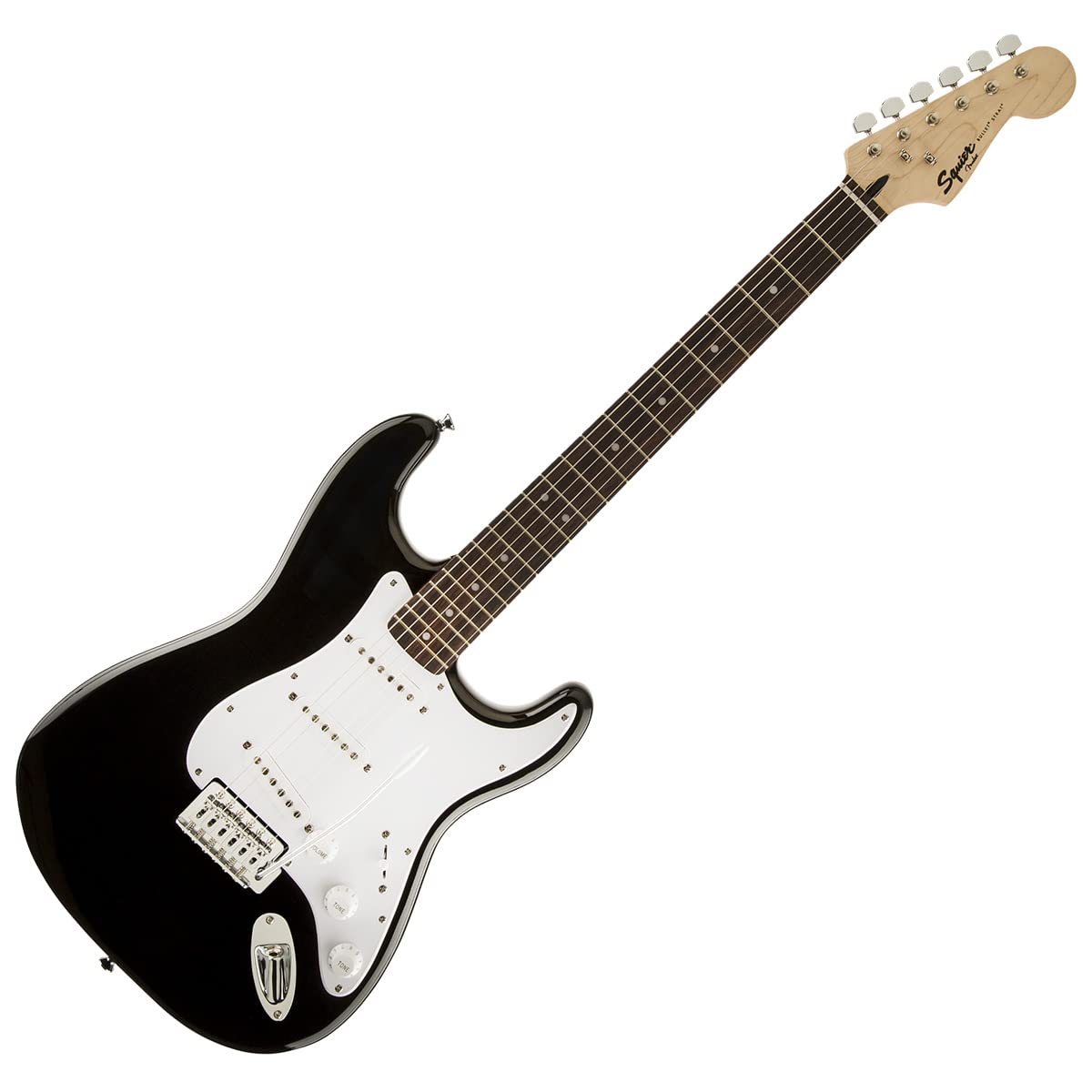 美品 Squier by Fender スクワイヤ バイ フェンダー ストラト ブラック