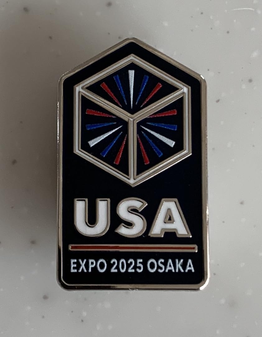 USA Pavilion ピンバッジセット 大阪万博 アメリカ館 USA 限定
