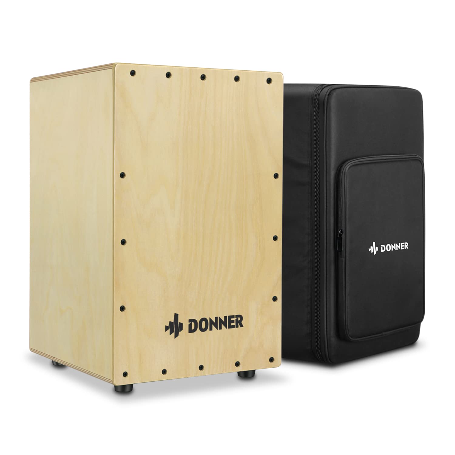 Amazon.com: Donner Cajon Box Drum Full Size, Percussion Instrument