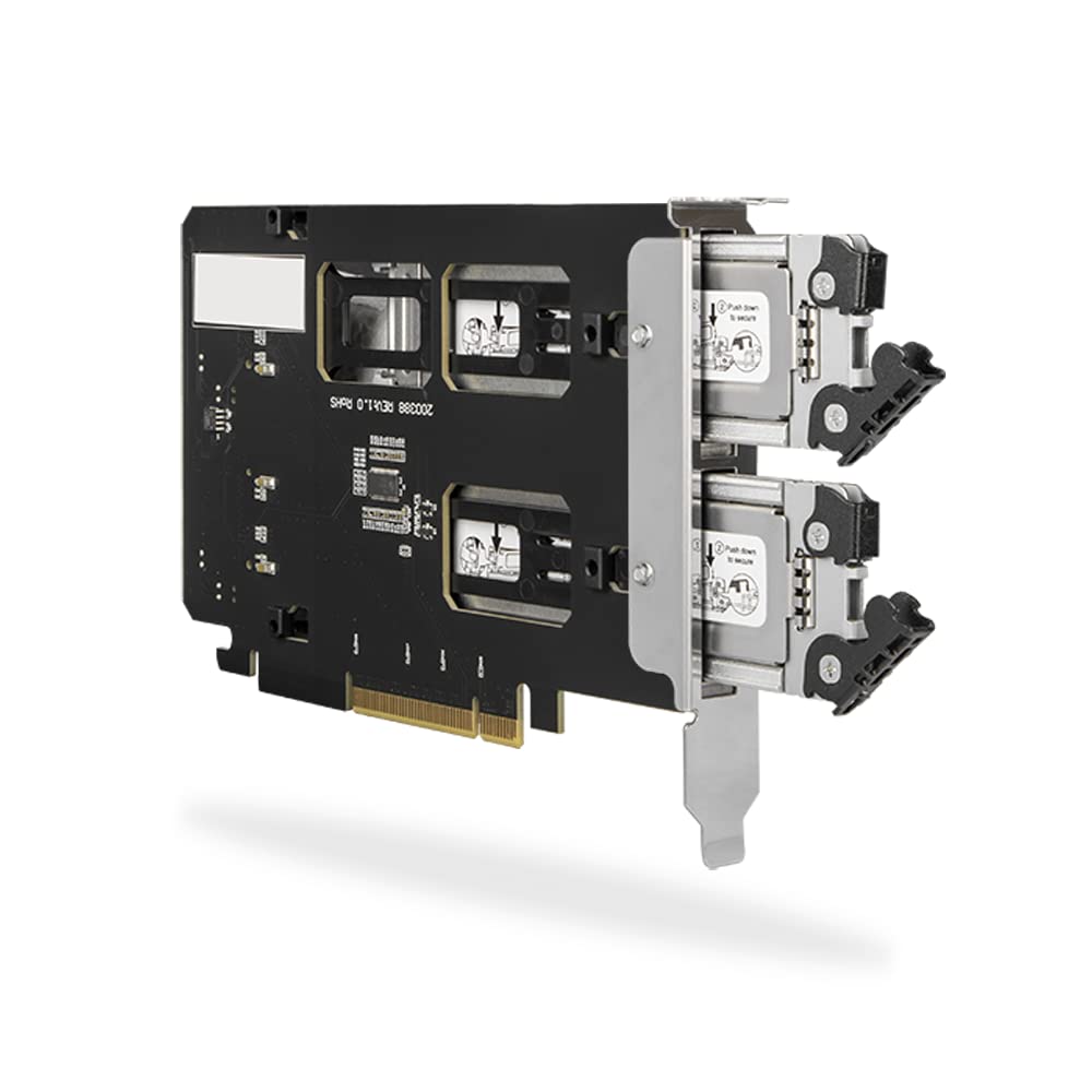 Amazon.com: ICY DOCK Dual Bay 2X M.2 NVMe SSD to PCIe 4.0 x8