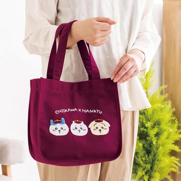 ちいかわ 阪急電車 ほわほわぬいぐるみ マスコット トートバッグ