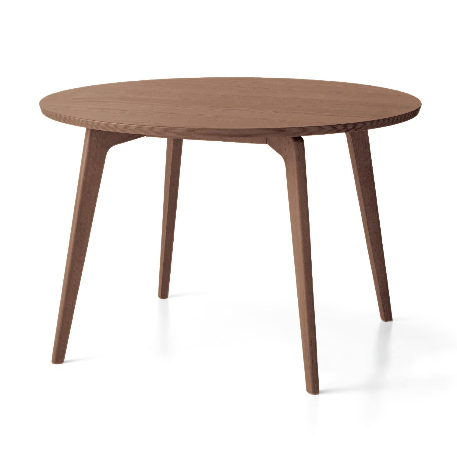 ダークブラウン 円形座卓 110cm 【公式通販】