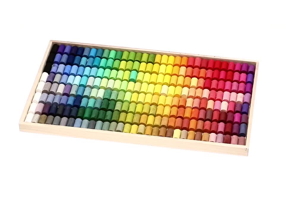 949 ゴンドラ パステル 242色 木箱セット 使用感あり 画材 中古品 949