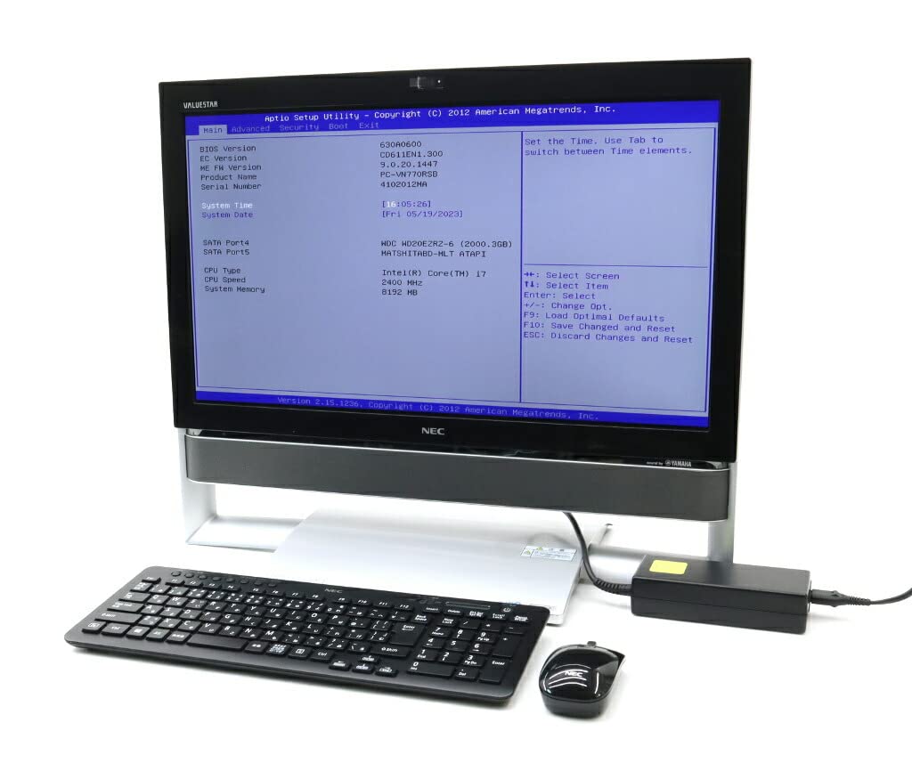 NEC デスクトップパソコン VN770/W NEC デスクトップパソコン VN770/W