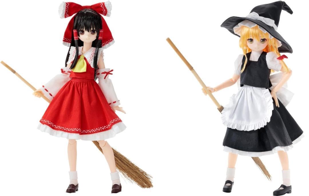 figma 博麗霊夢 霧雨魔理沙 セット 055 068 東方Project figma 霧雨魔理沙