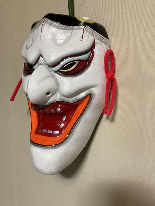 神楽面般若咥え面No.44