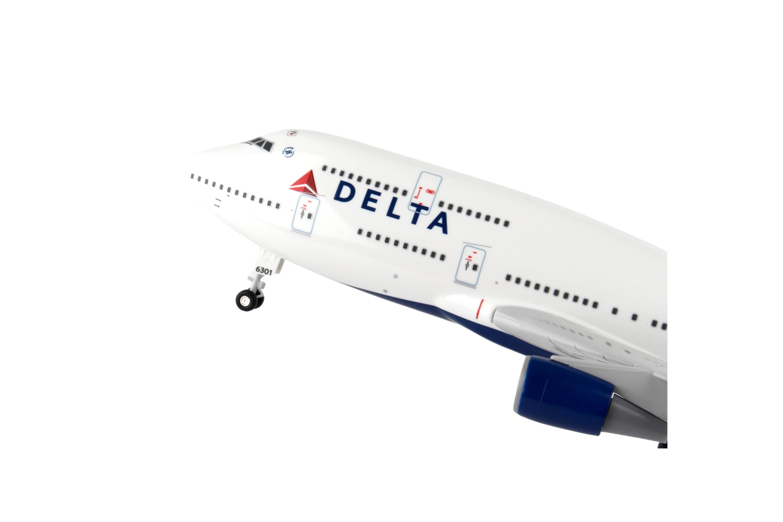 DELTA（デルタ） B747-400 1/200 モデルプレーン Boeing 747-400 Delta