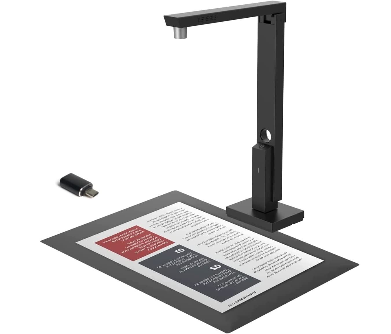 Amazon | CZUR LensPro-1200 (USBC付き) 1200万画素 ドキュメント