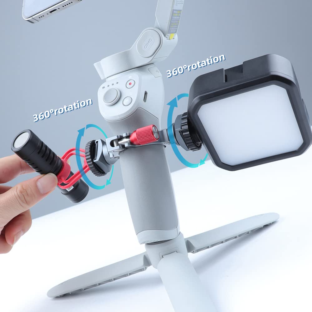 美品】DJI OsmoMobile6+NovelGoalアダプターベースセット 美品】DJI