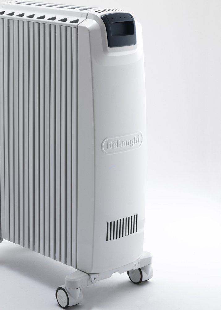 デロンギ ドラゴンデジタル スマート オイルヒーター QSD0712-MB X字型