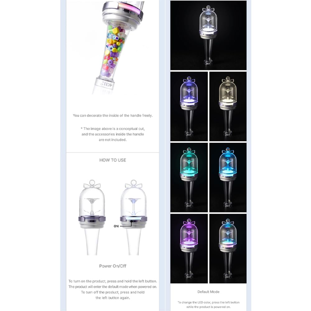 ILLIT OFFICIAL LIGHT STICK アイリット ペンライト ILLIT - OFFICIAL