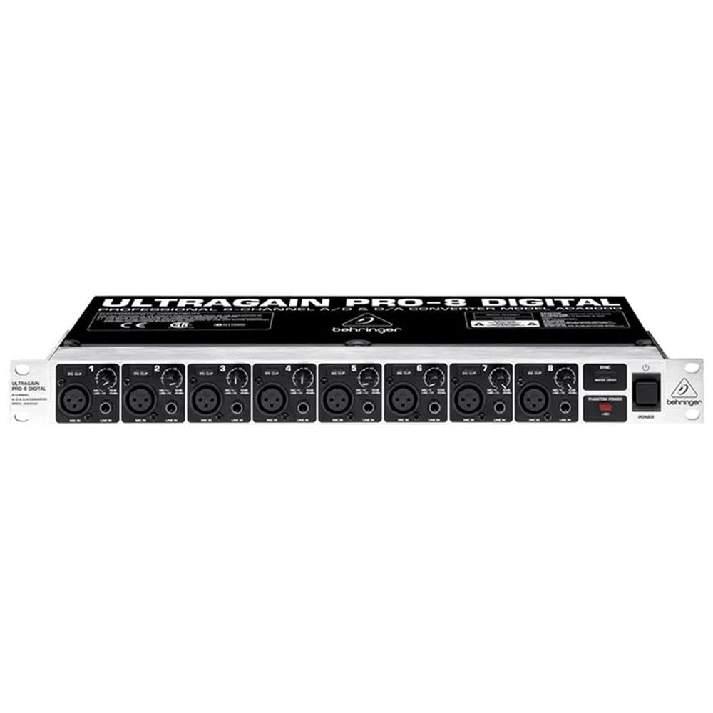 Amazon | Behringer ULTRAGAIN PRO-8 DIGITAL ADA8000 オーディオ