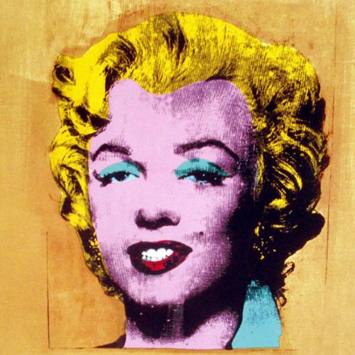 Amazon.co.jp: ポスター アンディ ウォーホル Gold Marilyn Monroe