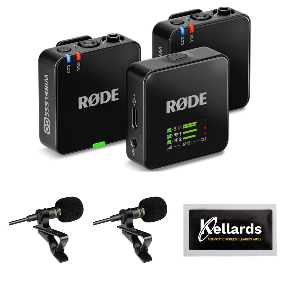 RODE Wireless GO (ホワイト) ワイヤレス ゴー 第3世代 小型