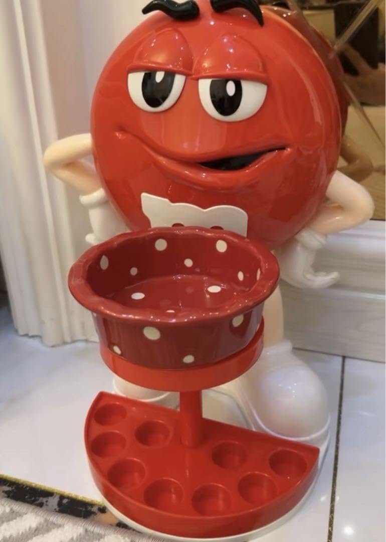 M&M's エムアンドエムズ サイドテーブル フィギュア 赤 レッド