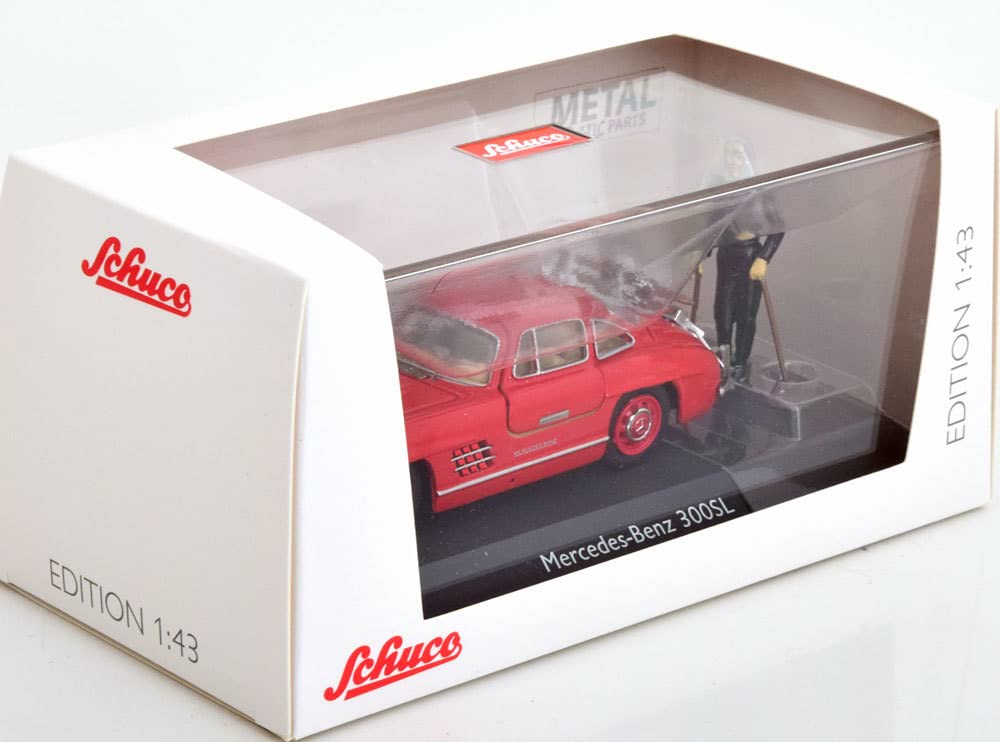 Amazon | Schuco 1/43 Mercedes Benz 300 SL レッド メルセデス ベンツ