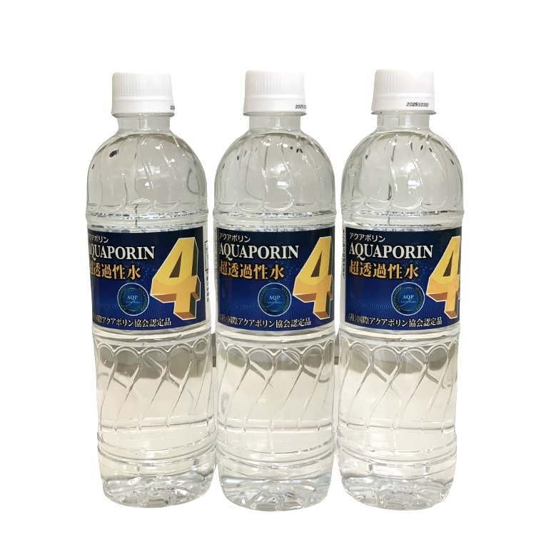 Amazon.co.jp: 超透過性水アクアポリン4(1本525ml 40本入り) : 食品