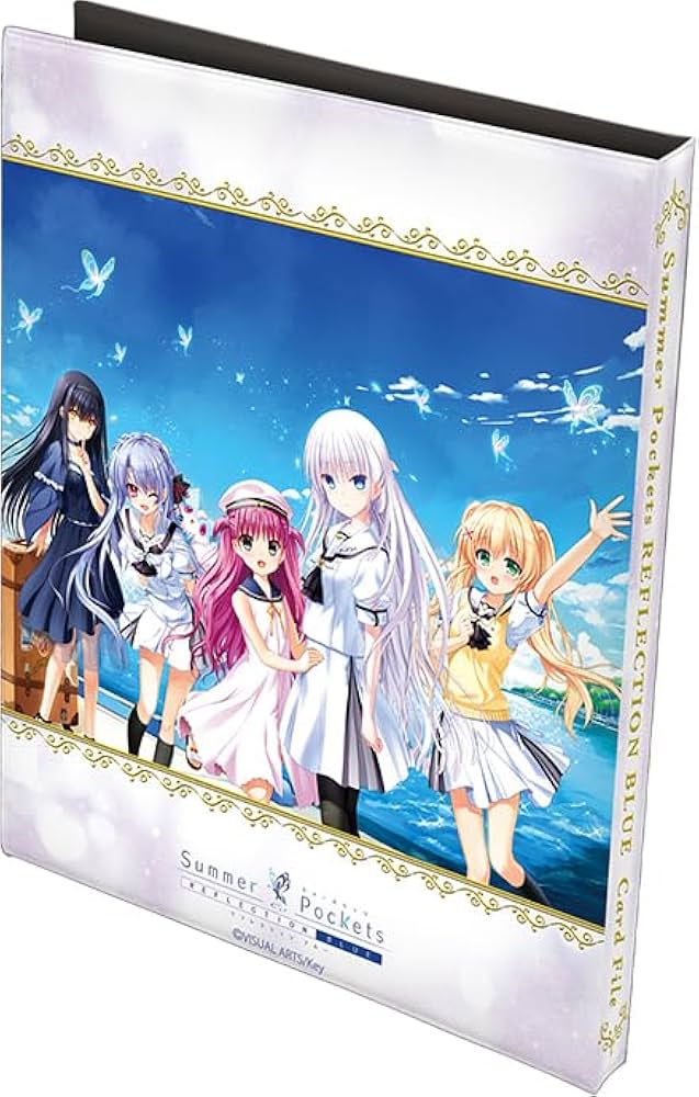 Amazon.co.jp: 合皮製カードファイル Summer Pockets REFLECTION BLUE